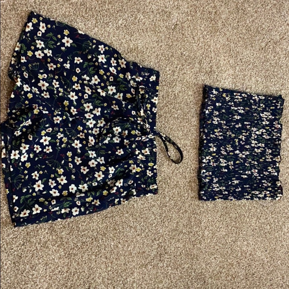 Shorts and top set